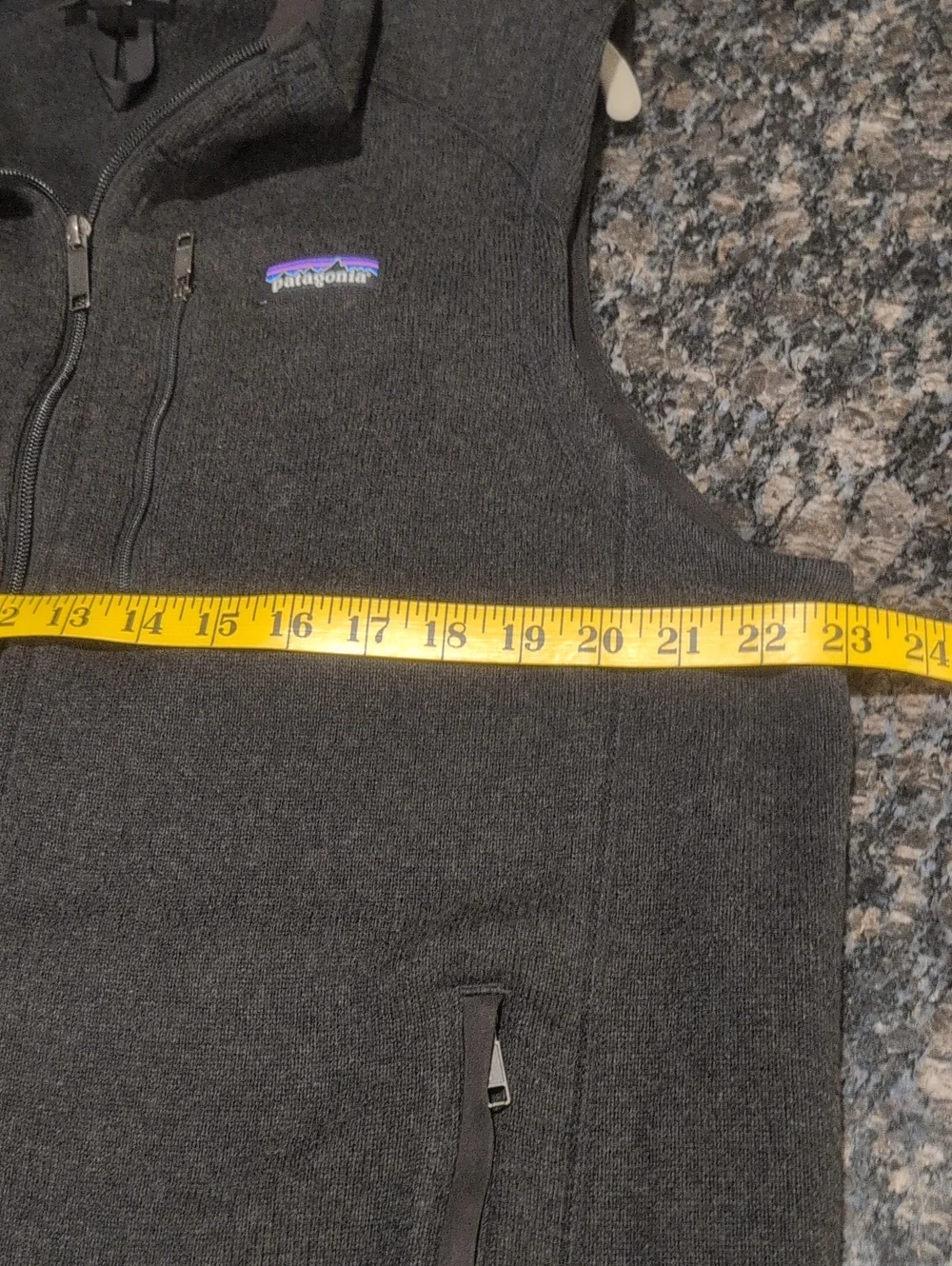 Patagonia Black Full-Zip Fleece Better Sweater Vest